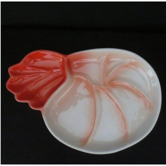 vintage, Encore Promotion Melaware appetizer platter, shimp shape/ design - Picture 1 of 5